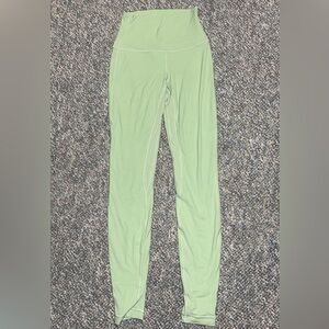 Light green size 2 lulu lemon leggings